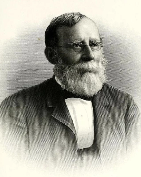 portrait of bearded man with glasses