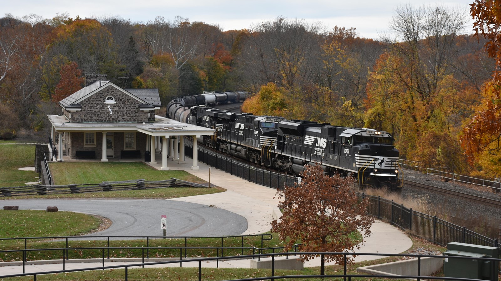 History of the Valley Railway (U.S. National Park Service)