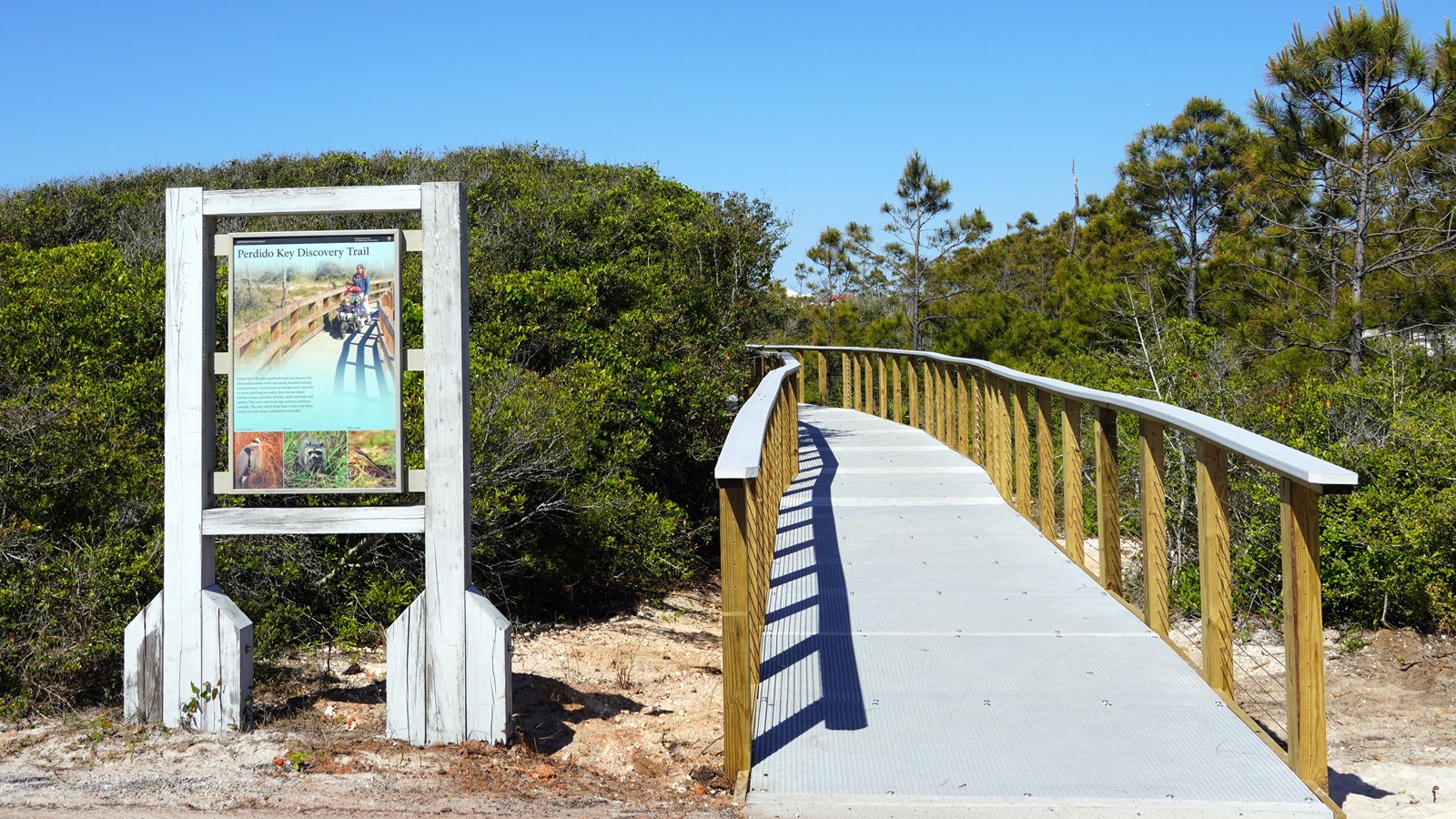 Trail and sign