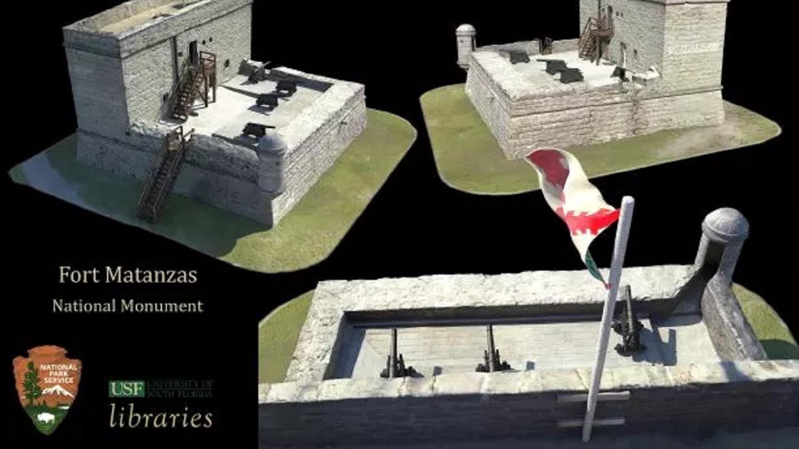 3D Models of Fort Matanzas