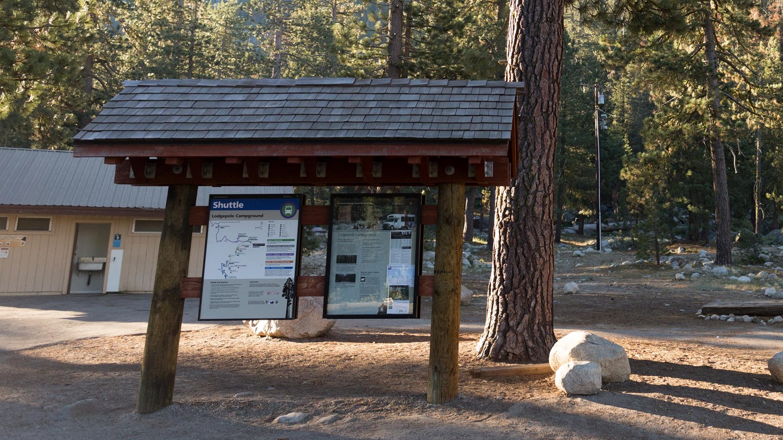 Lodgepole Campground Shuttle Stop (U.S. National Park Service)