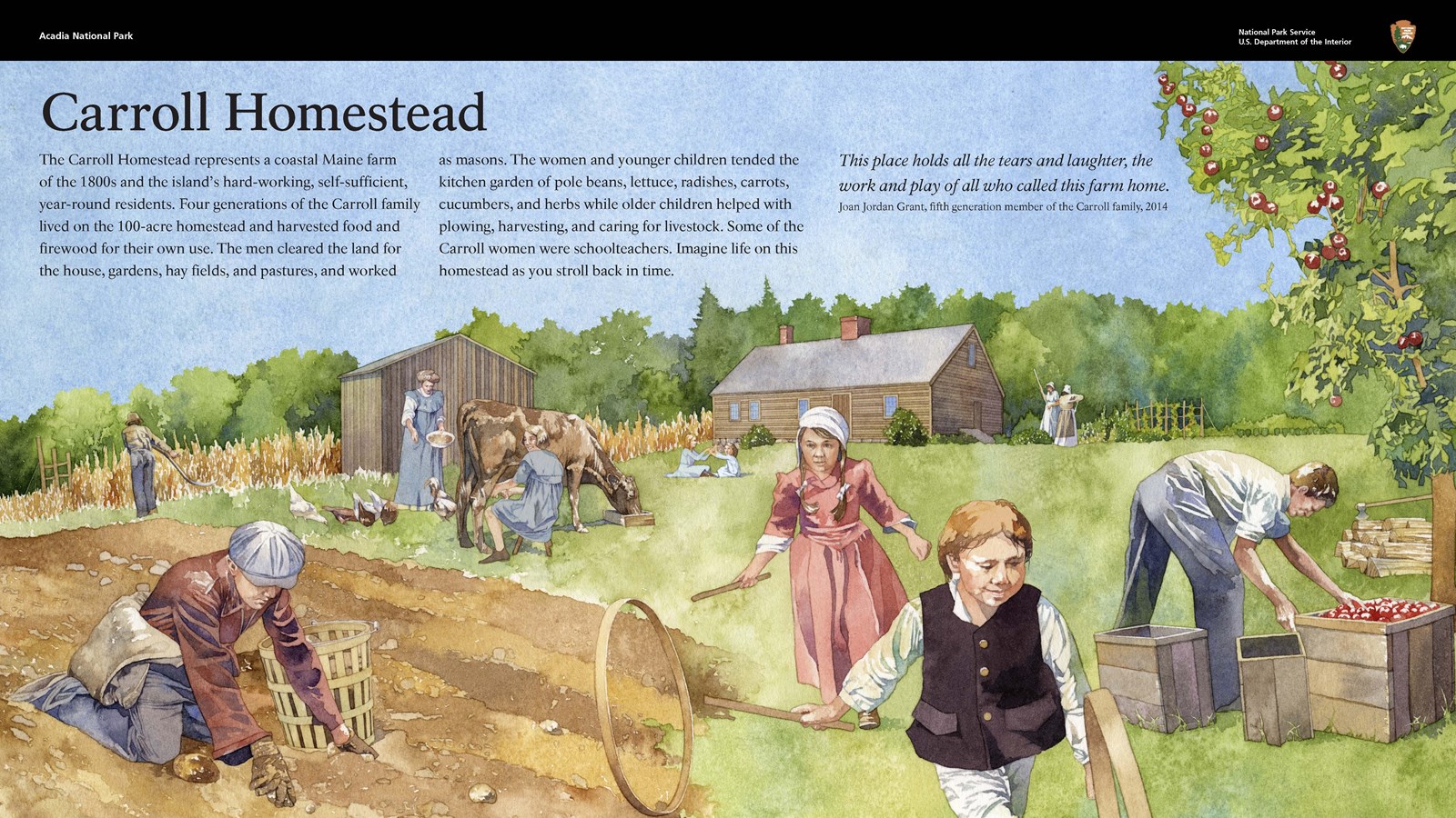 Image of an interpretive wayside entitled, 