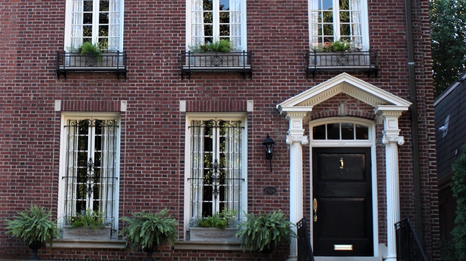 Exterior image of a brick building.