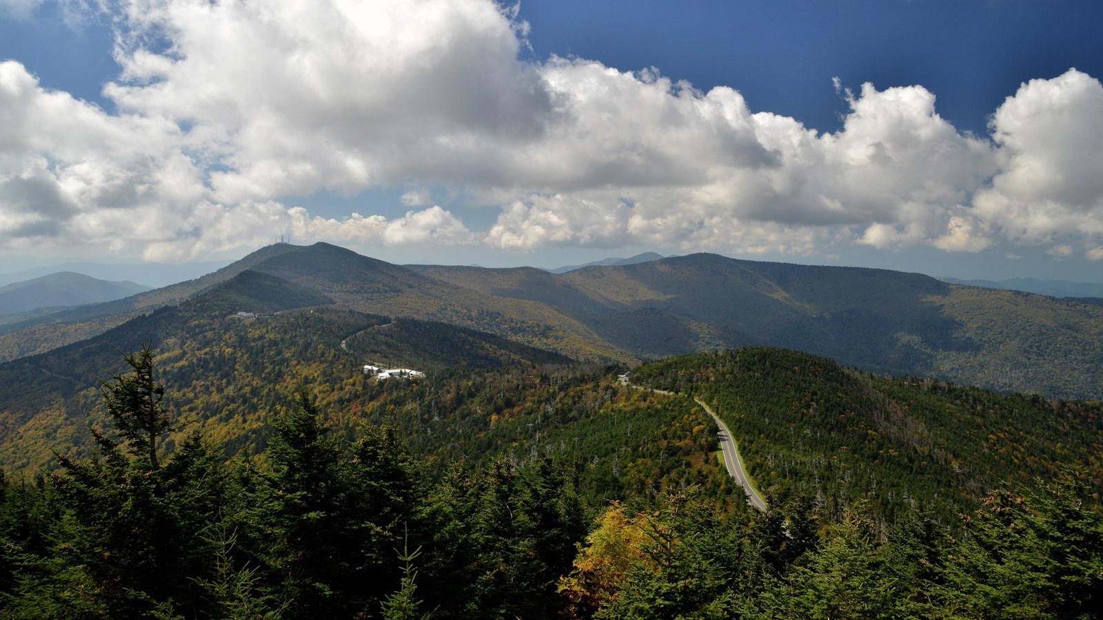 Mount Mitchell, the highest peak in the Eastern U.S.