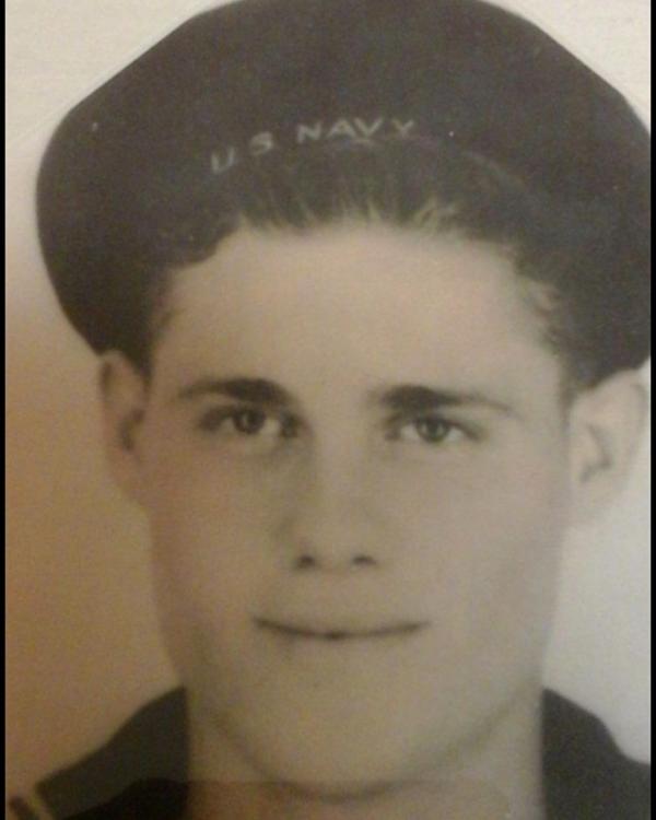 Henry Comer in Navy uniform
