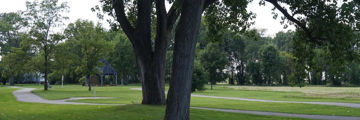 River Raisin Heritage Trail portion in the National Park