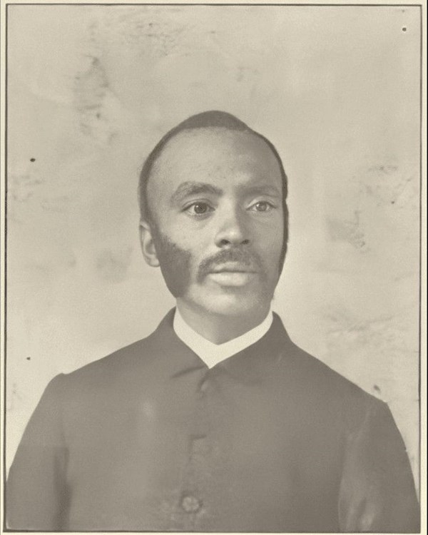Photo of Elijah P. Marrs, 12th United States Colored Heavy Artillery, after the Civil War.