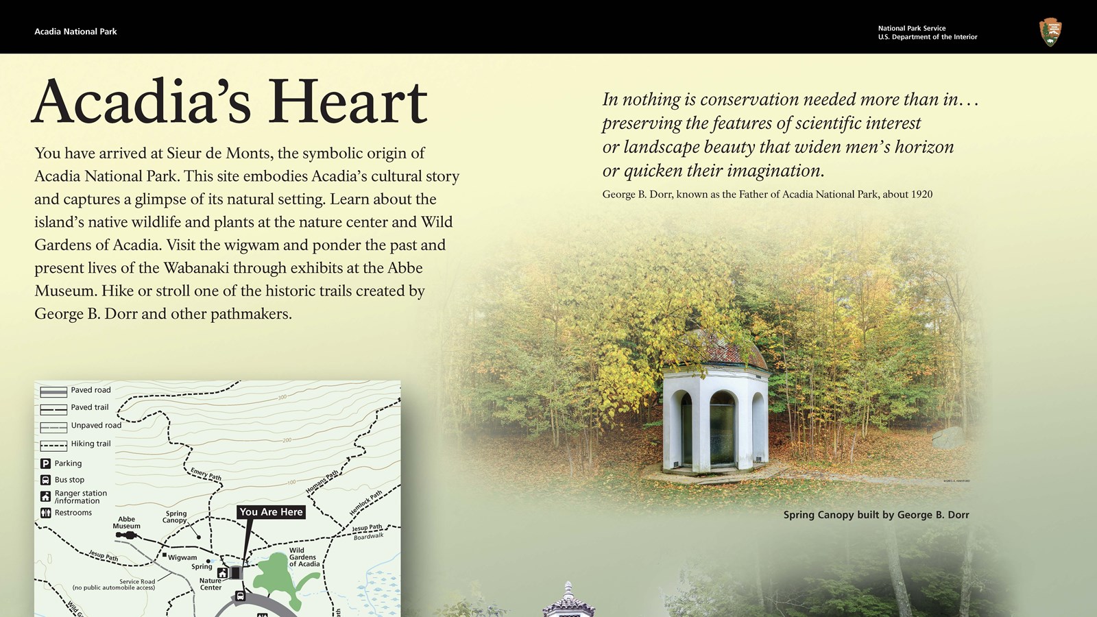 Partial image of an interpretive wayside entitled 