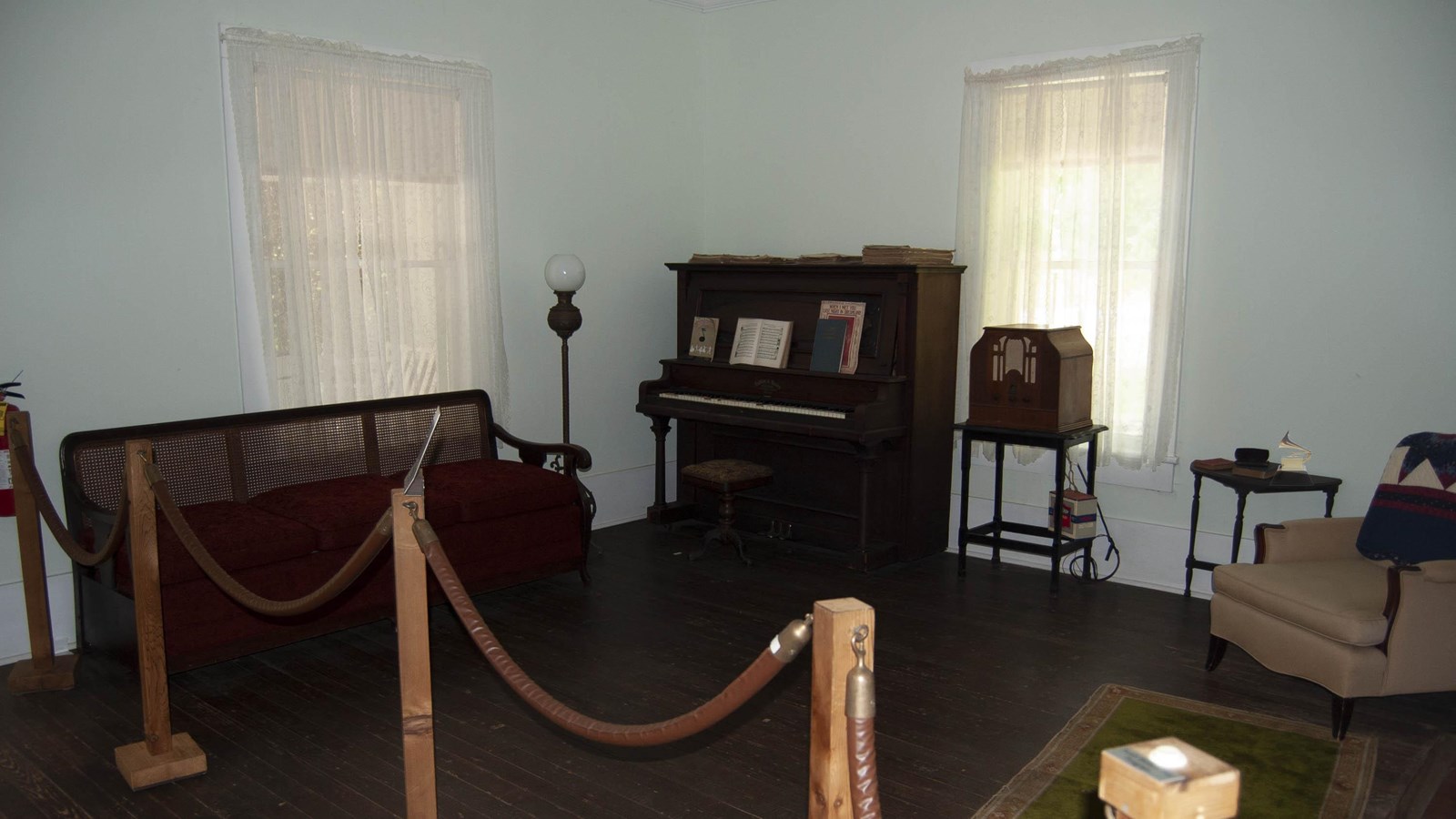 Living Room in the Carter Home