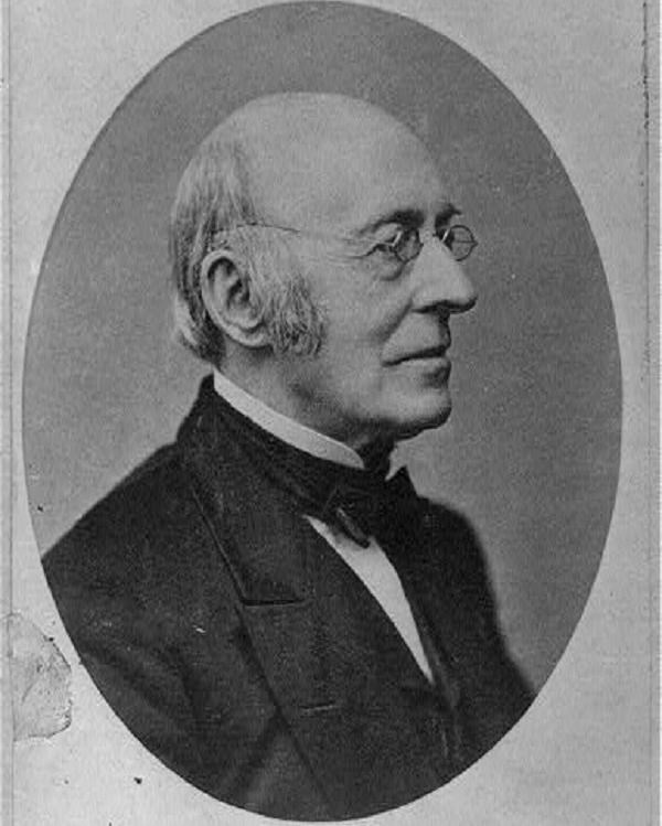 Profile photograph of William Lloyd Garrison