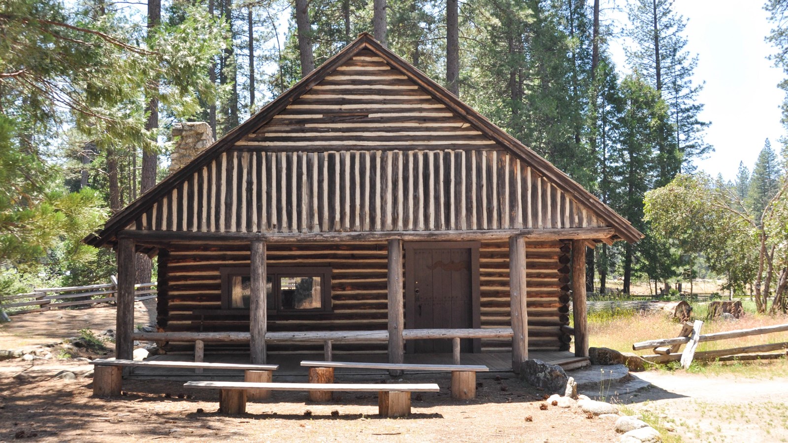 Wooden cabin