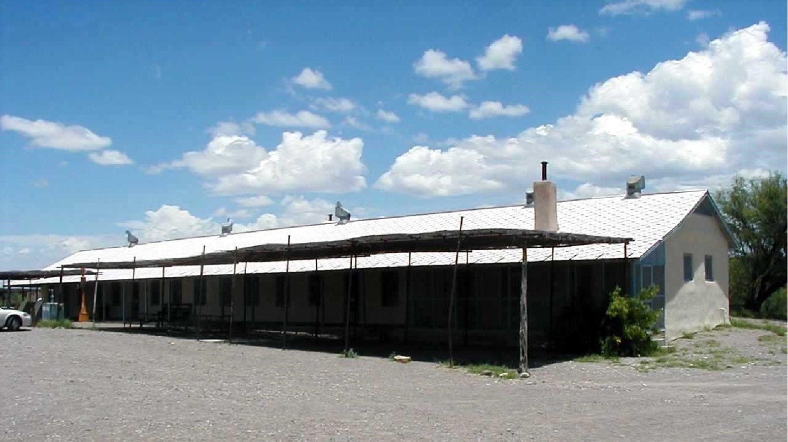 Adobe Structure with Ramada, La Harmonia Store