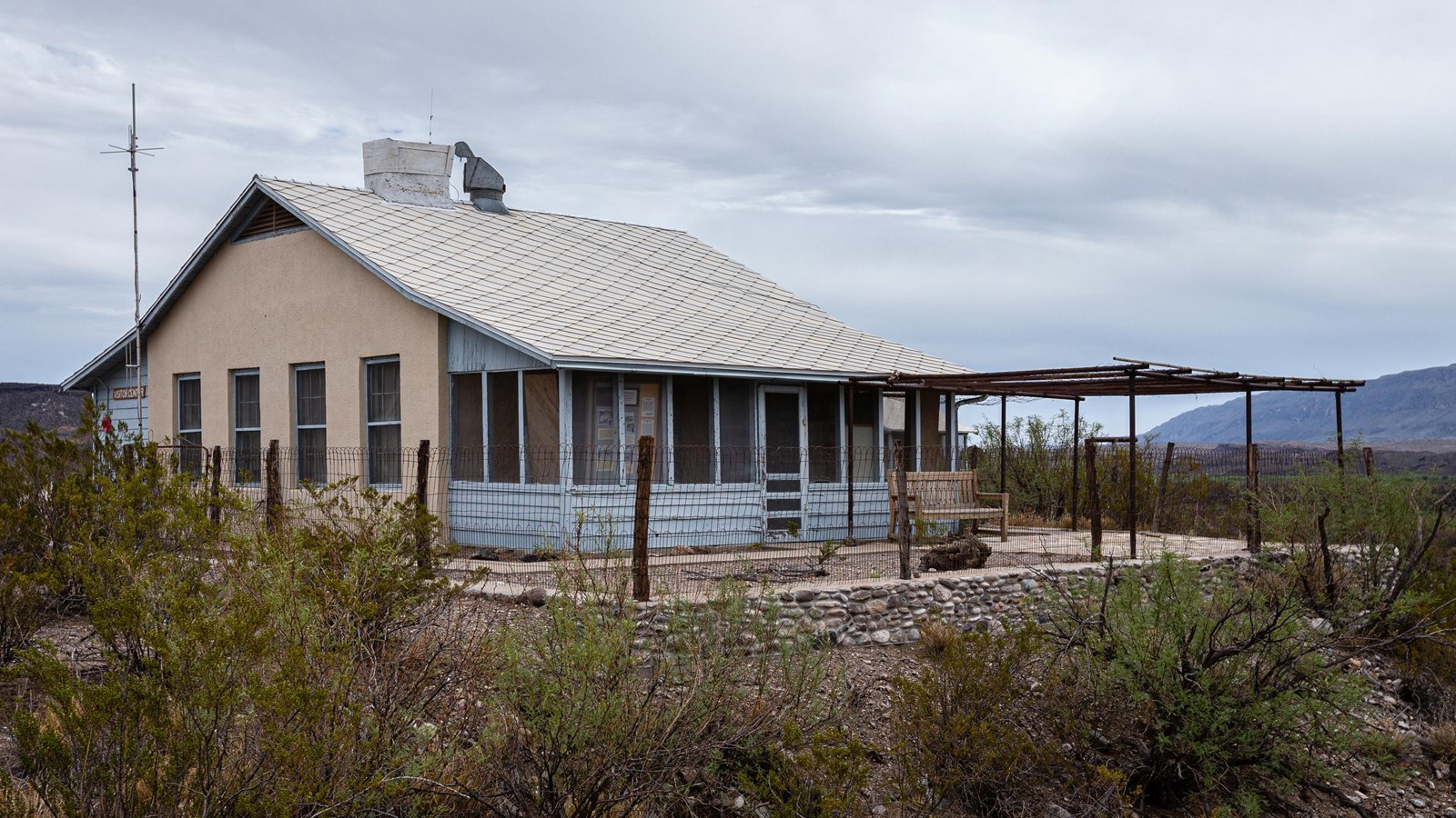 Officer’s & Noncommissioned Officer’s Quarters (Temporary Ranger Station/Visitor Center)
