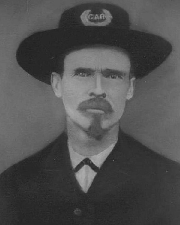 Portrait Sketch of Anderson J. Roach