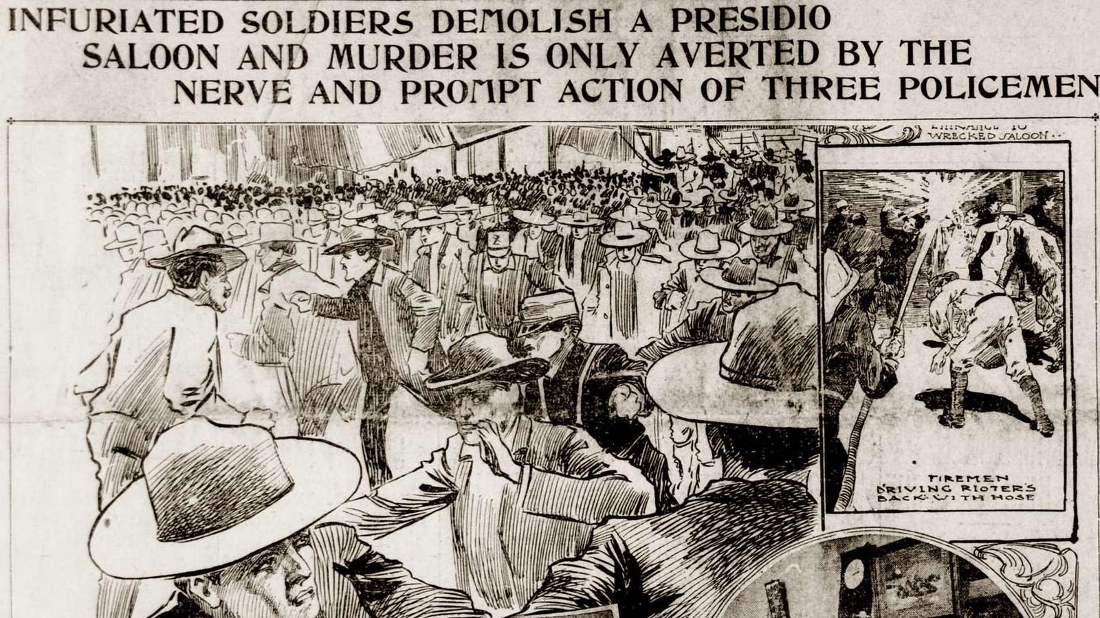 Illustrated newspaper editorial cartoon.