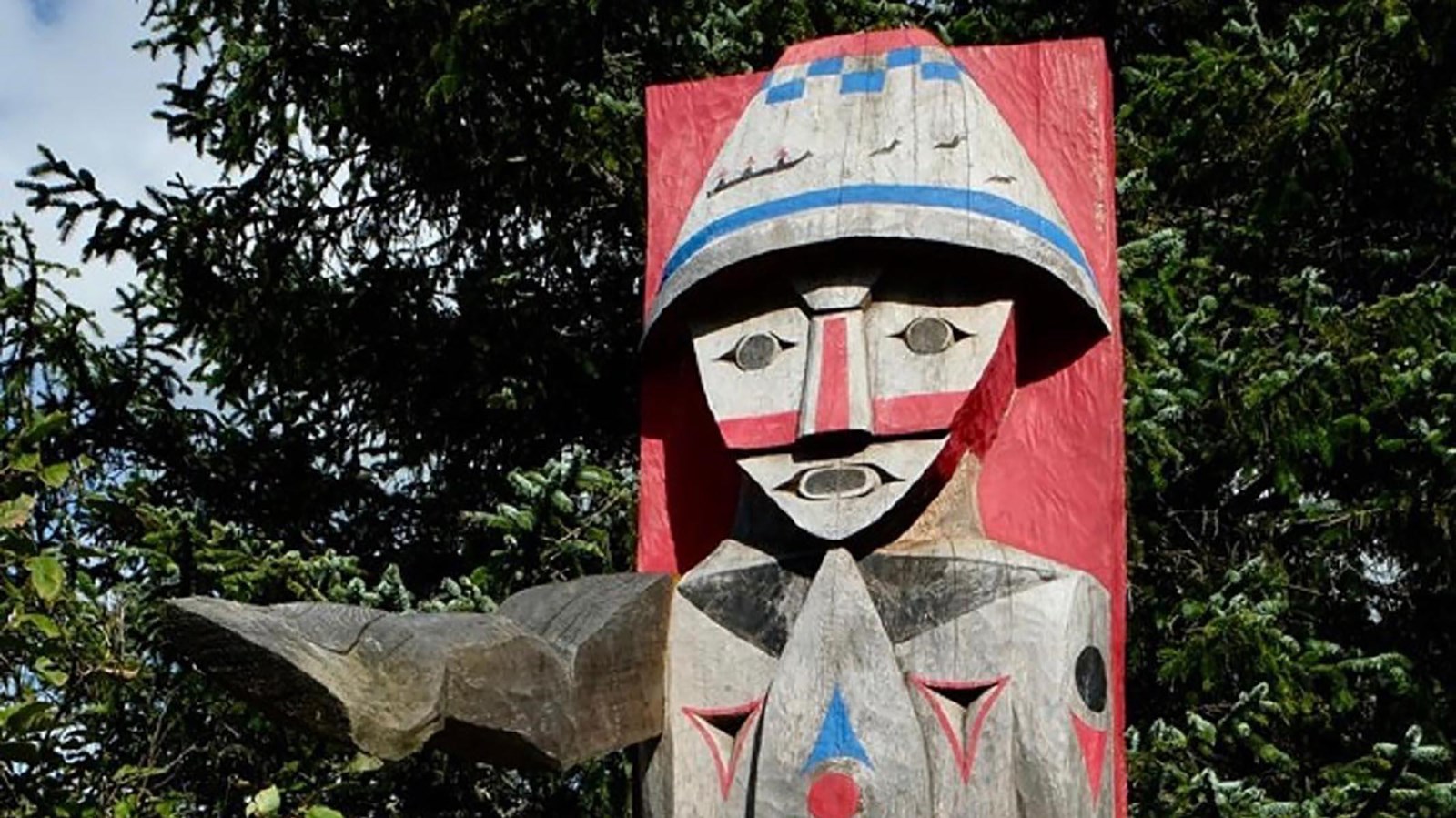 wooden statue 