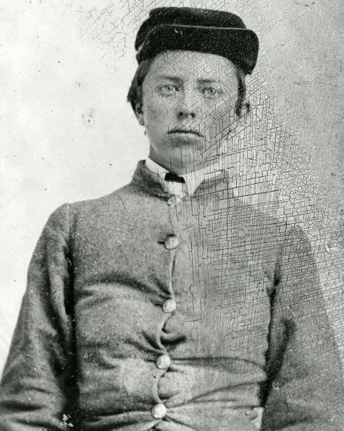 Young man in Virginia Military Institute Uniform