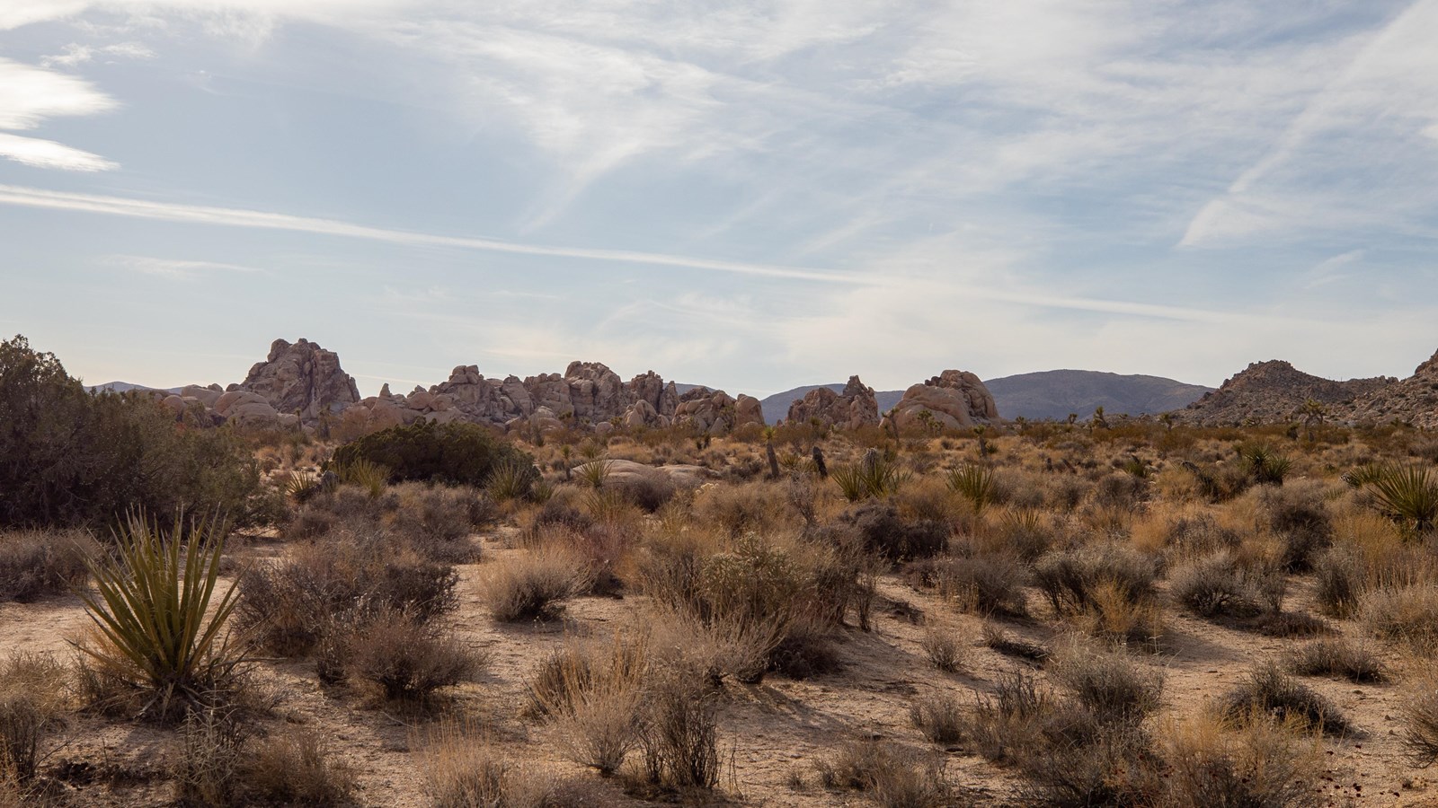 Rock formations on the horizon