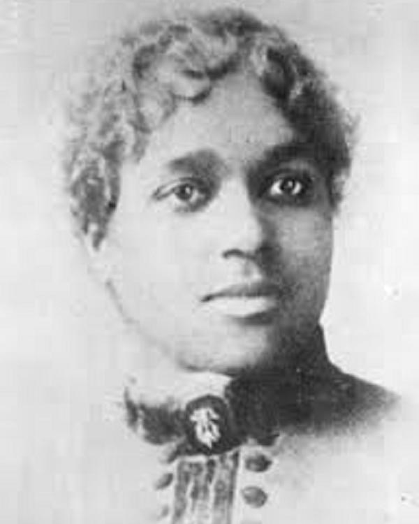 Portrait of African American educator Maria Baldwin