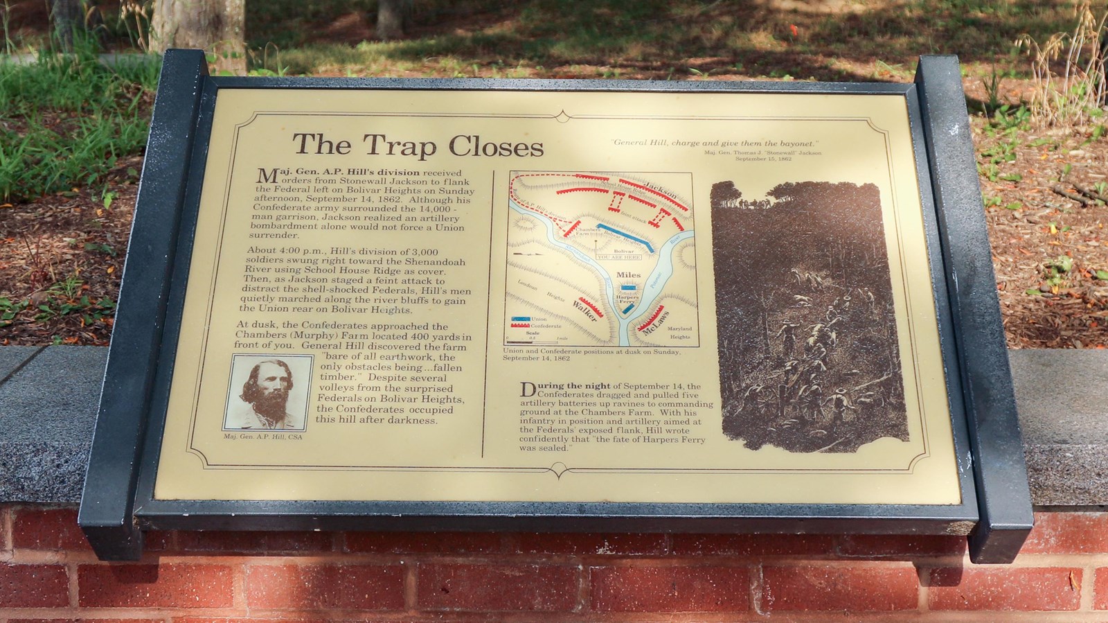 Wayside exhibit for