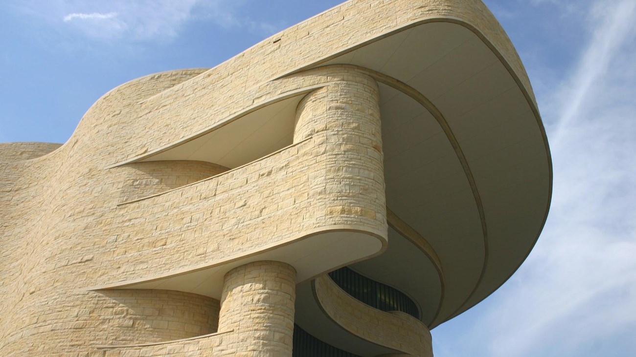 The National Museum of the American Indian building. 