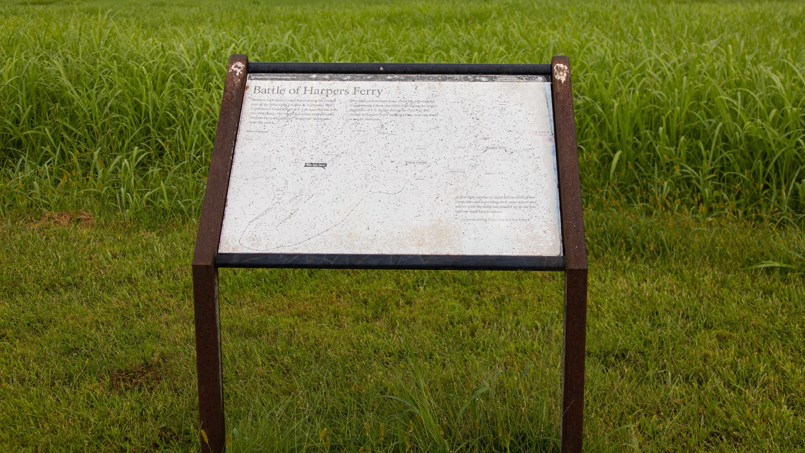 A wayside titled,