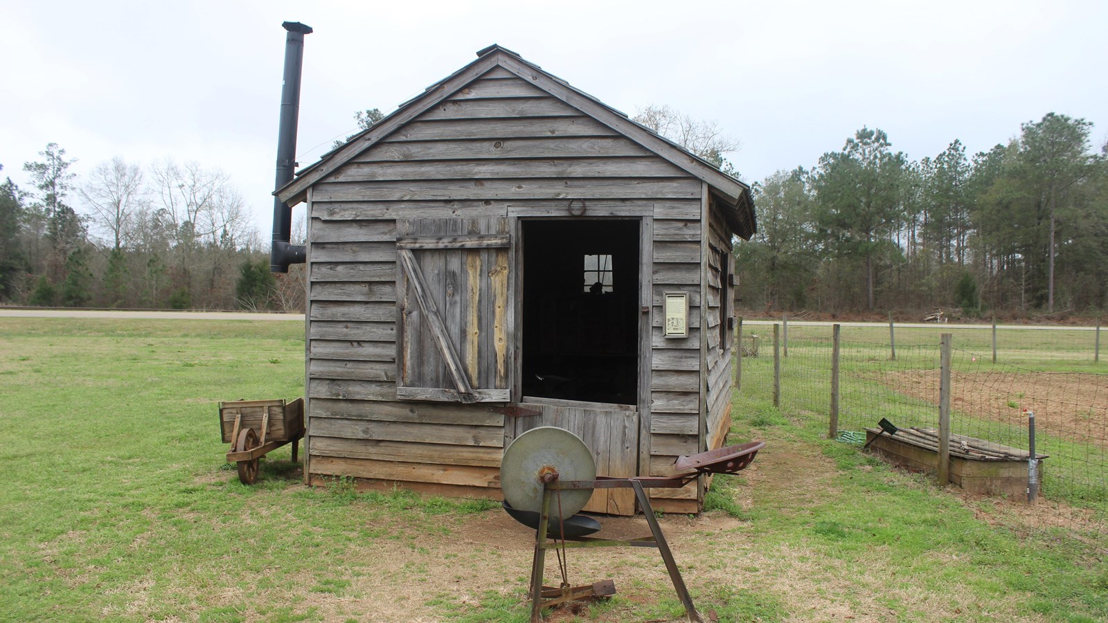 Blacksmith Shop At Jimmy Carter Farm