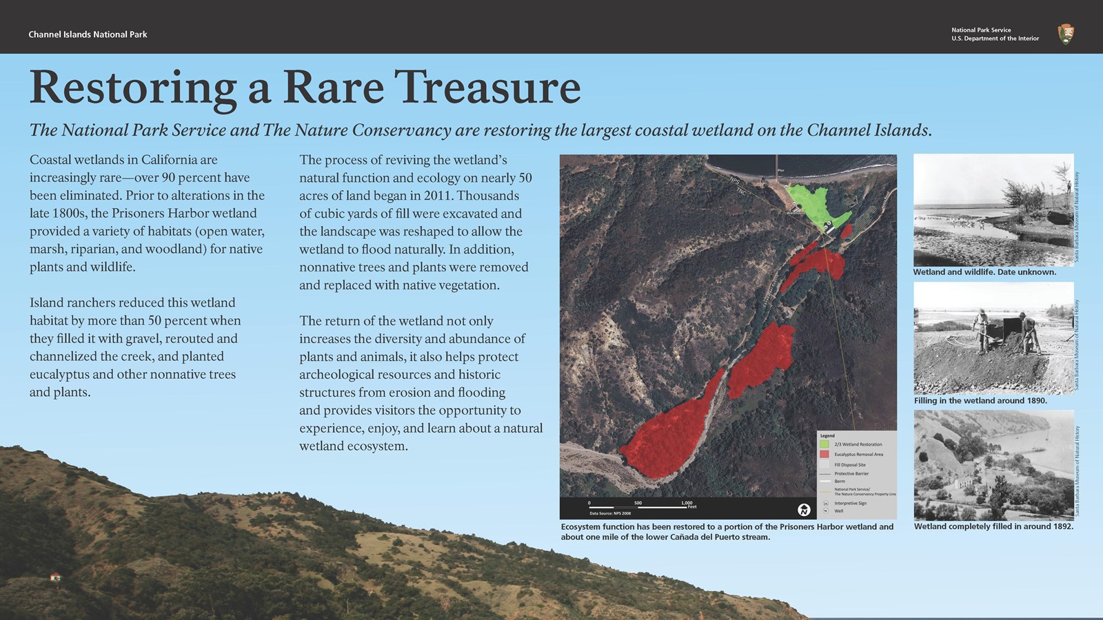Image of graphic sign audio described in details section.