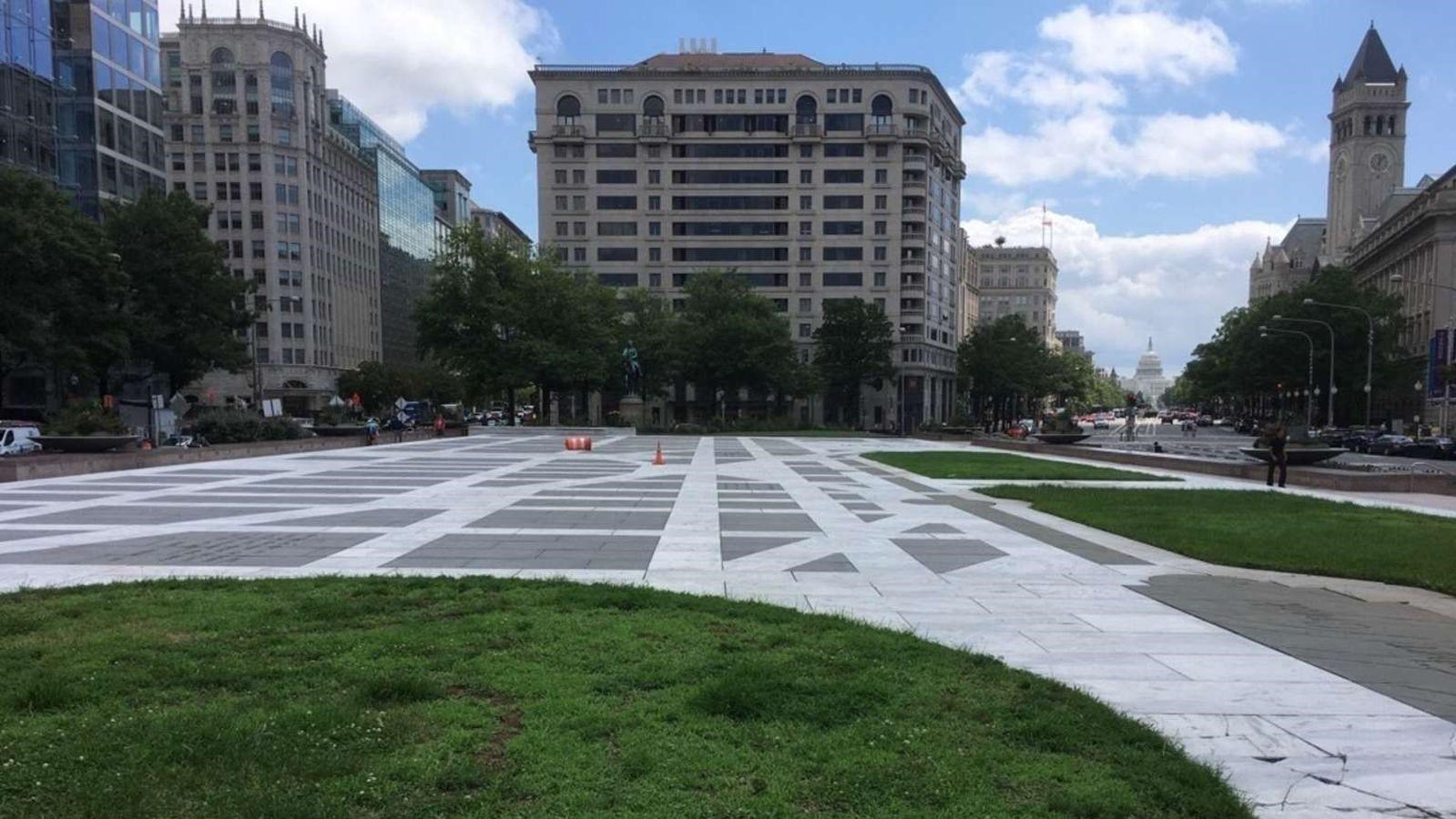 Freedom Plaza Dc Map Freedom Plaza (U.s. National Park Service)