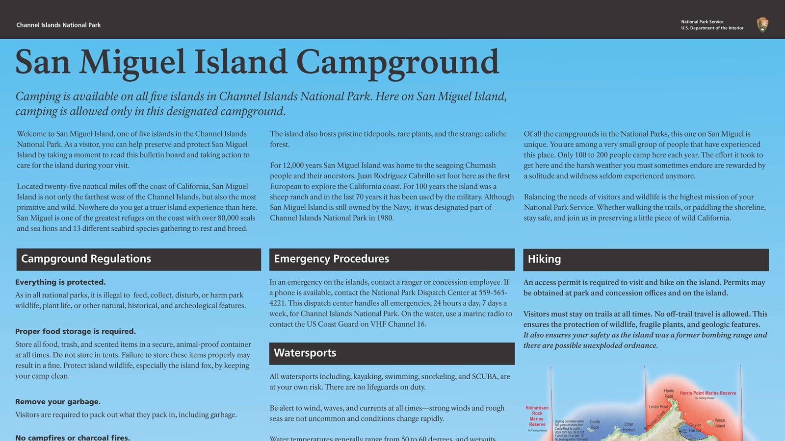 Image of graphic sign audio described in details section. 