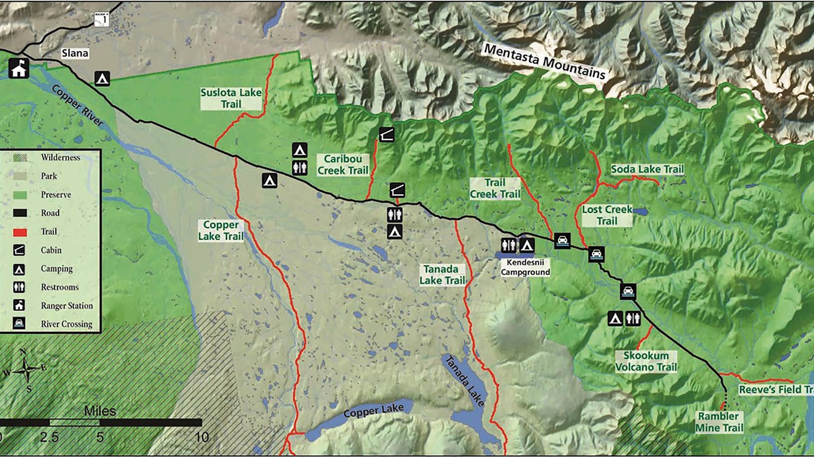 Nabesna Rd Map