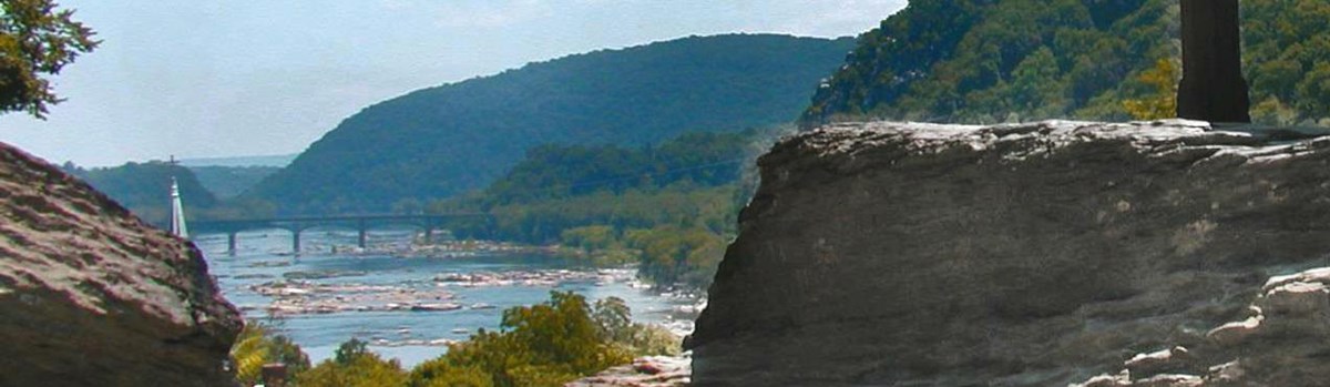 View of river from Jefferson Rock.
