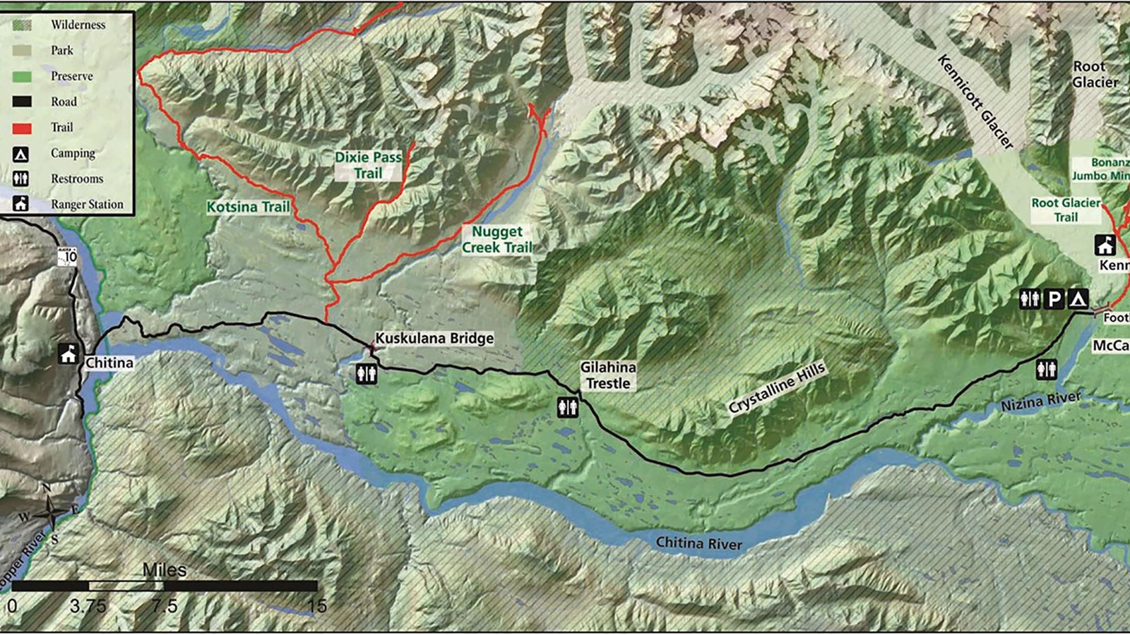 McCarthy Road map