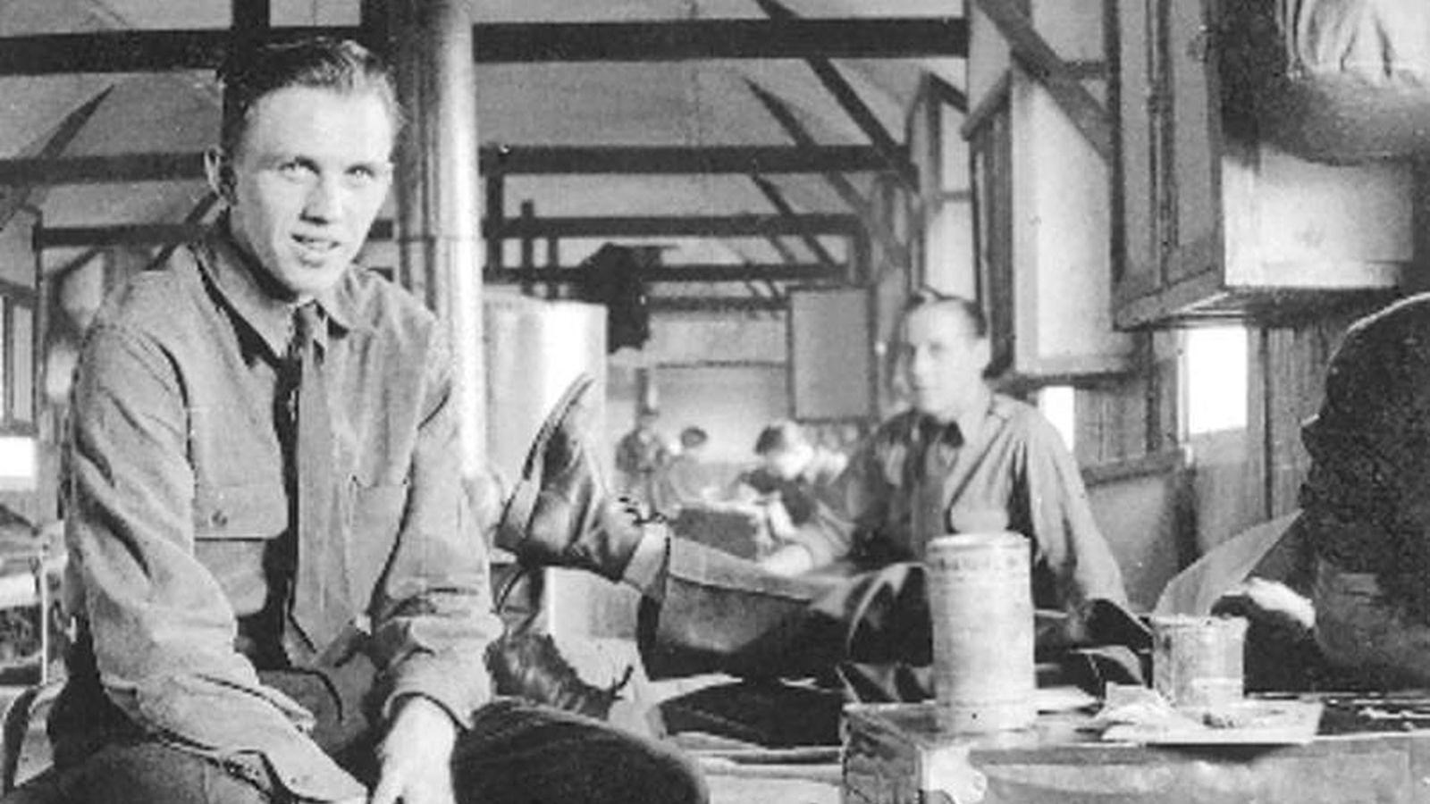 Life inside the barracks as the CCC boys relax on their bunks and pose for the camera.