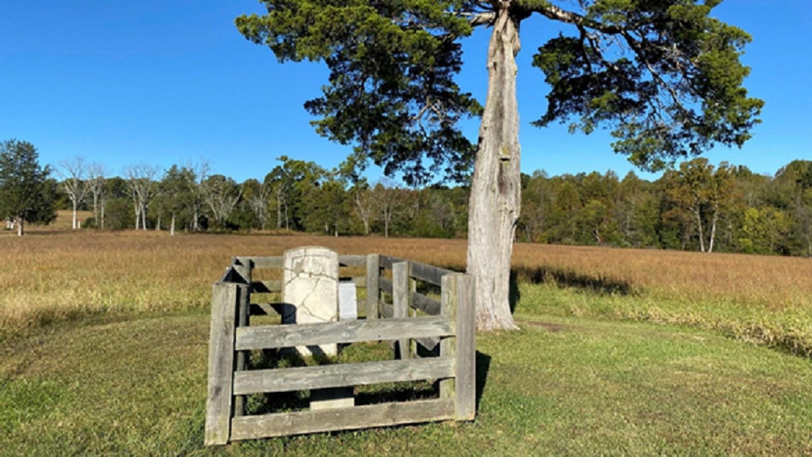 Gravestone of Lafayette Meeks
