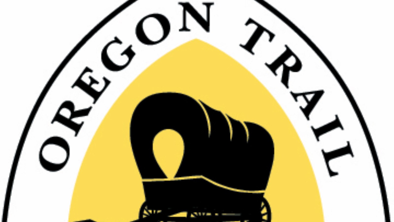 A triangular logo, 