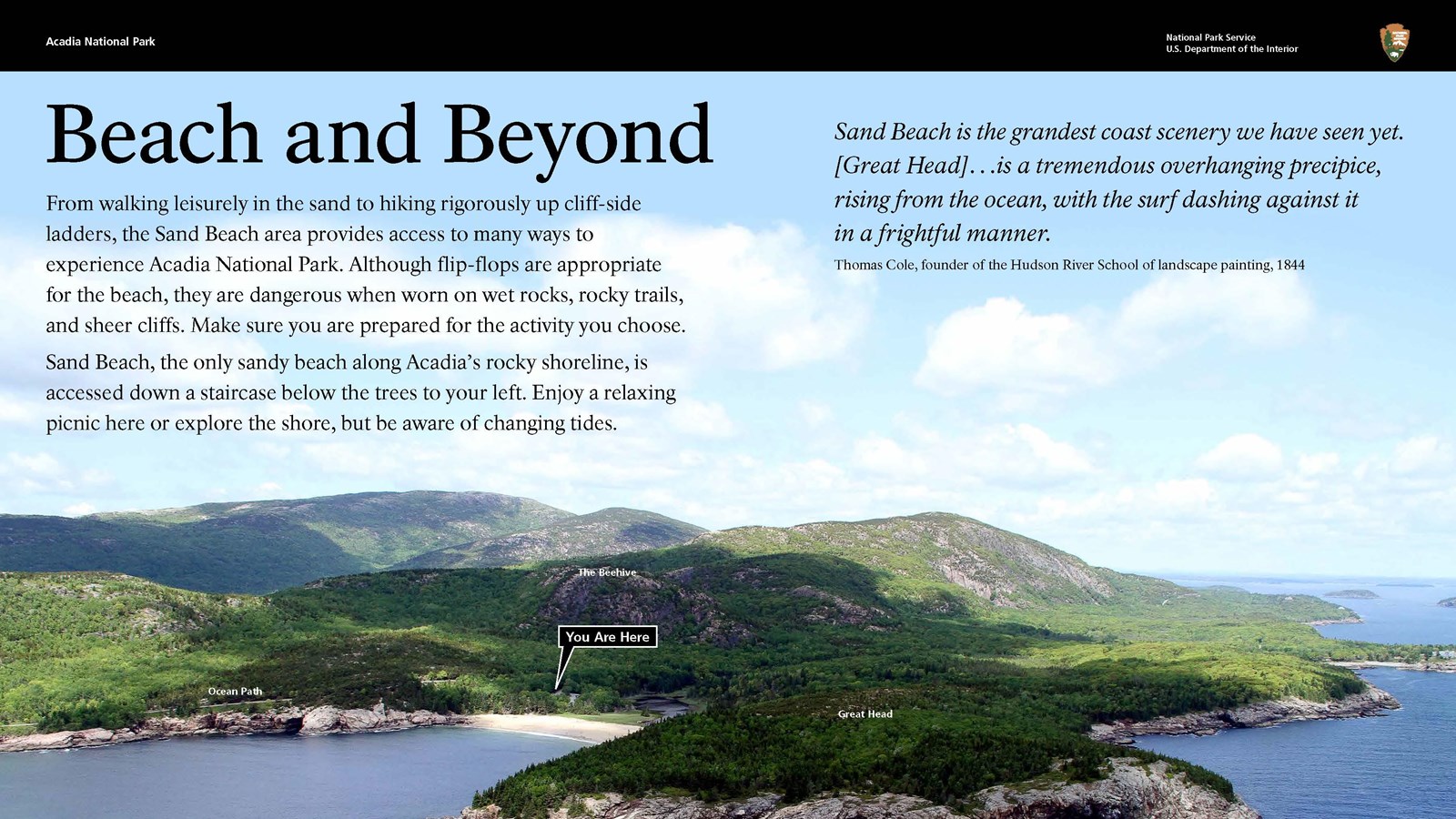 Image of informational wayside.