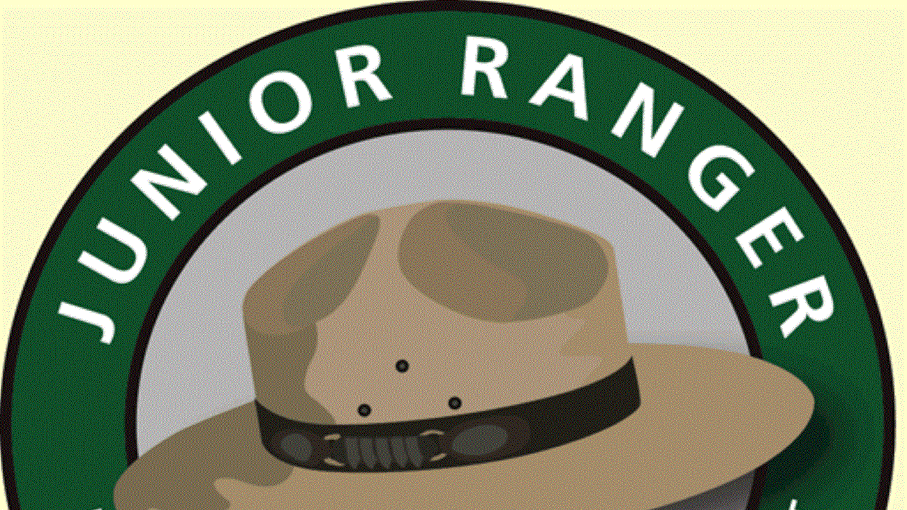 Park ranger hat with text 