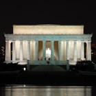 Lincoln Memorial at night