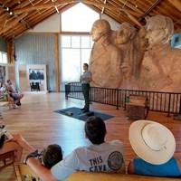 Photo of the interior of the Sculptor