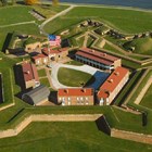 Aerial view of Fort McHenry