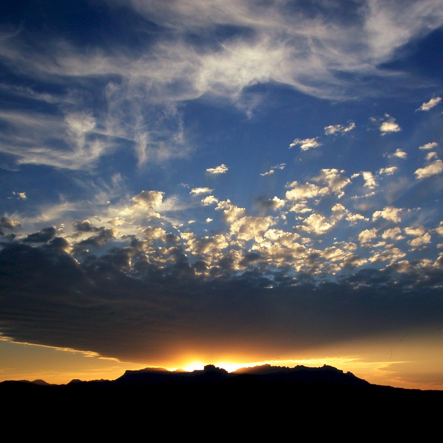 Chisos Mountains Sunset