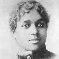 Portrait of African American educator Maria Baldwin