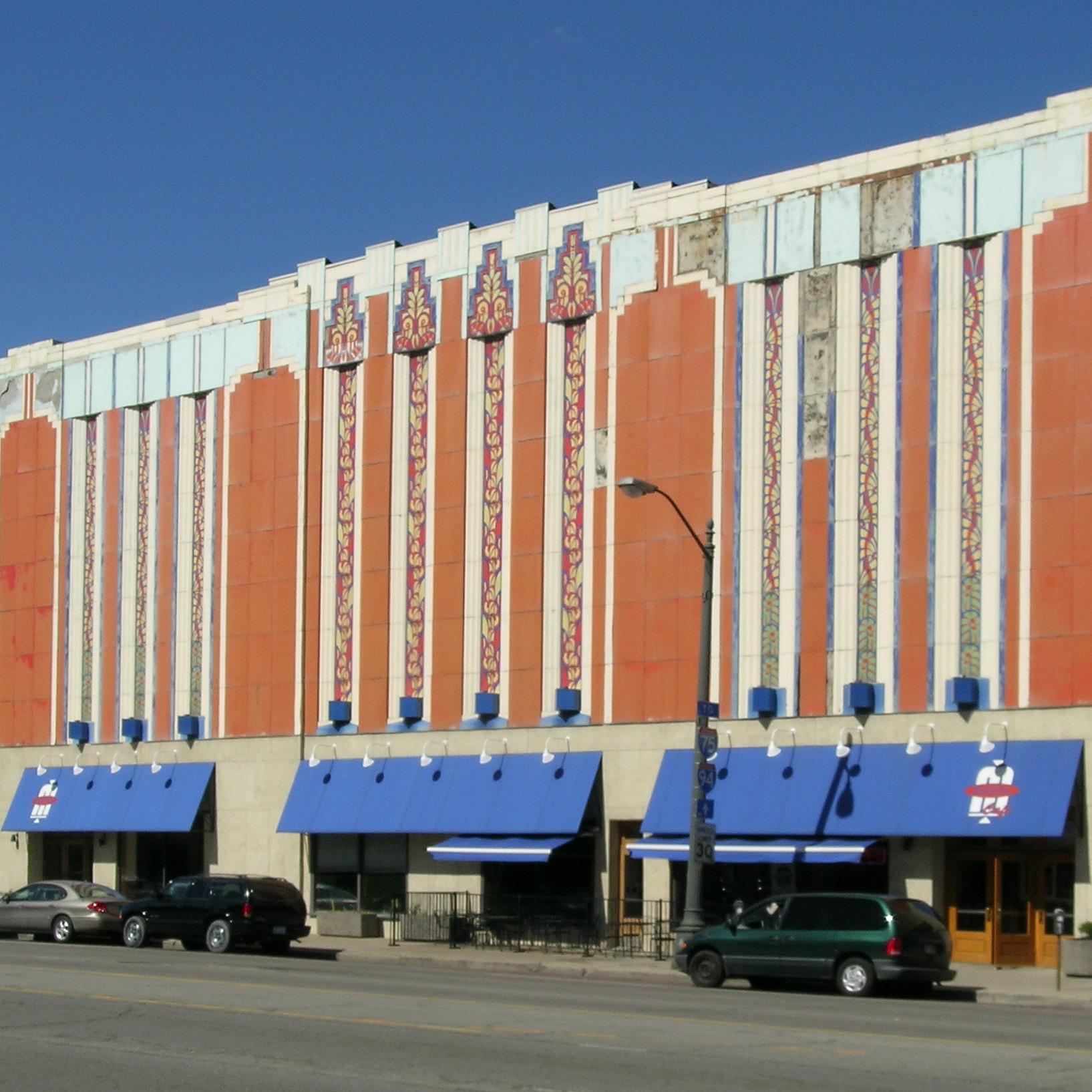 Art deco building. 