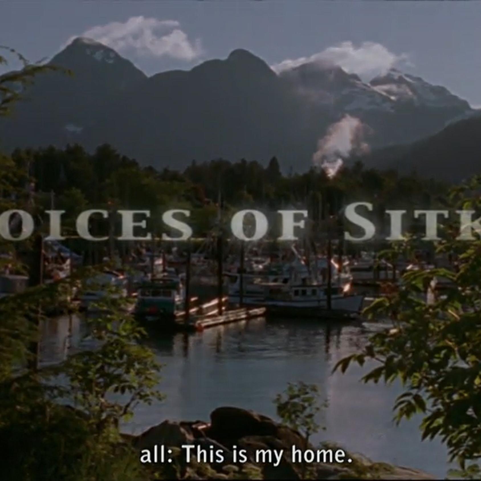 Movie title and text 