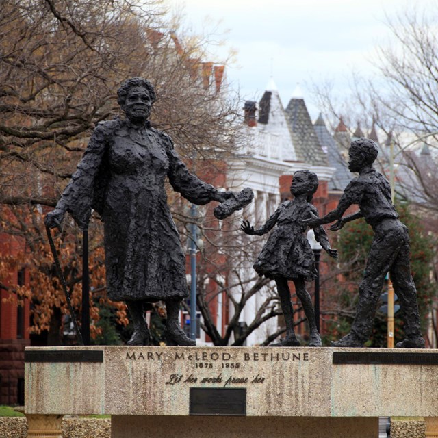 Bruins pride on George V. Brown statue
