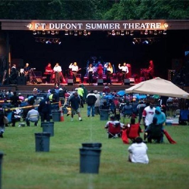 Concert at Fort Dupont Park.