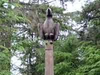 Raven Memorial Pole