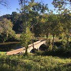 stone bridge over a creek