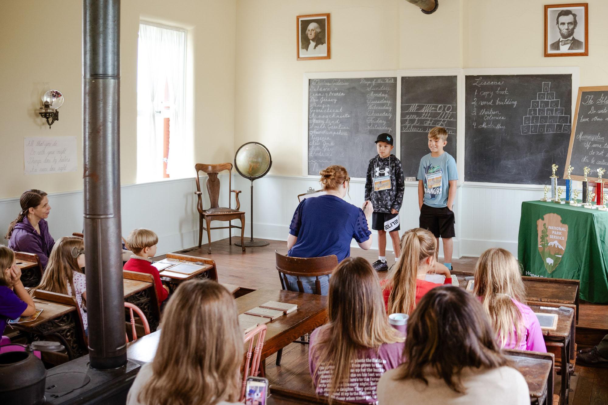Old Fashioned Spelling Bee at the Freeman School